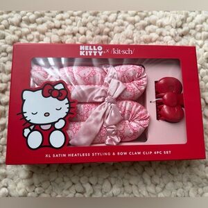 Hello Kitty Pink x Kitsch Heatless Styling Set